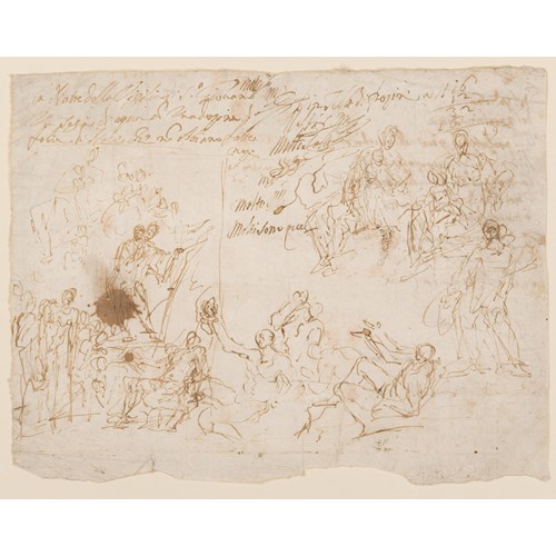 Sheet of Figure Studies